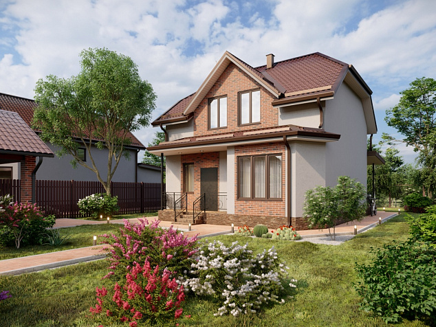 Коттедж П2-133-СП4-ДШ