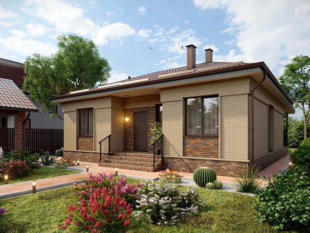 Коттедж П1-100-СП3-СК