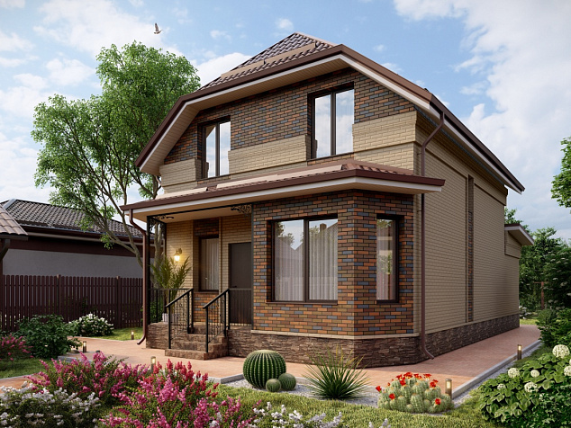 Коттедж П2-137-СП4-СК