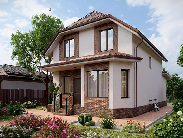 Коттедж П2-137-СП4-ДШ