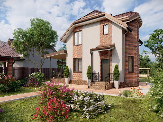 Коттедж П1-80-СП2-ДШ