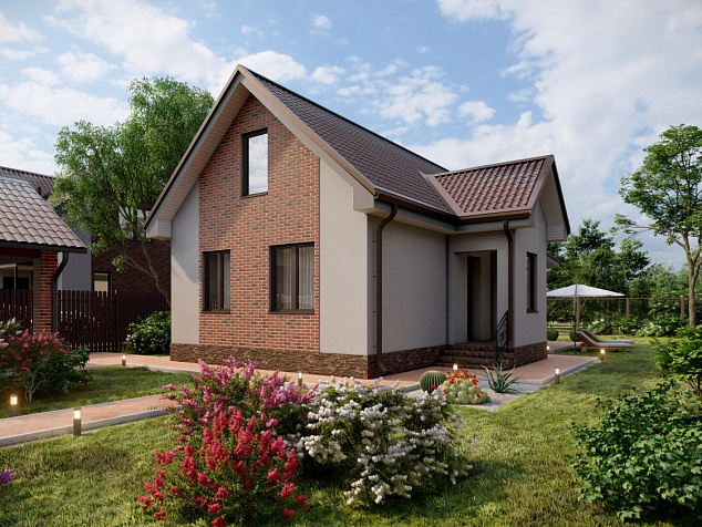 Коттедж П1-70-СП2-ДШ