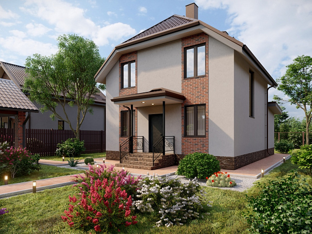 Коттедж П2-120-СП4-ДШ